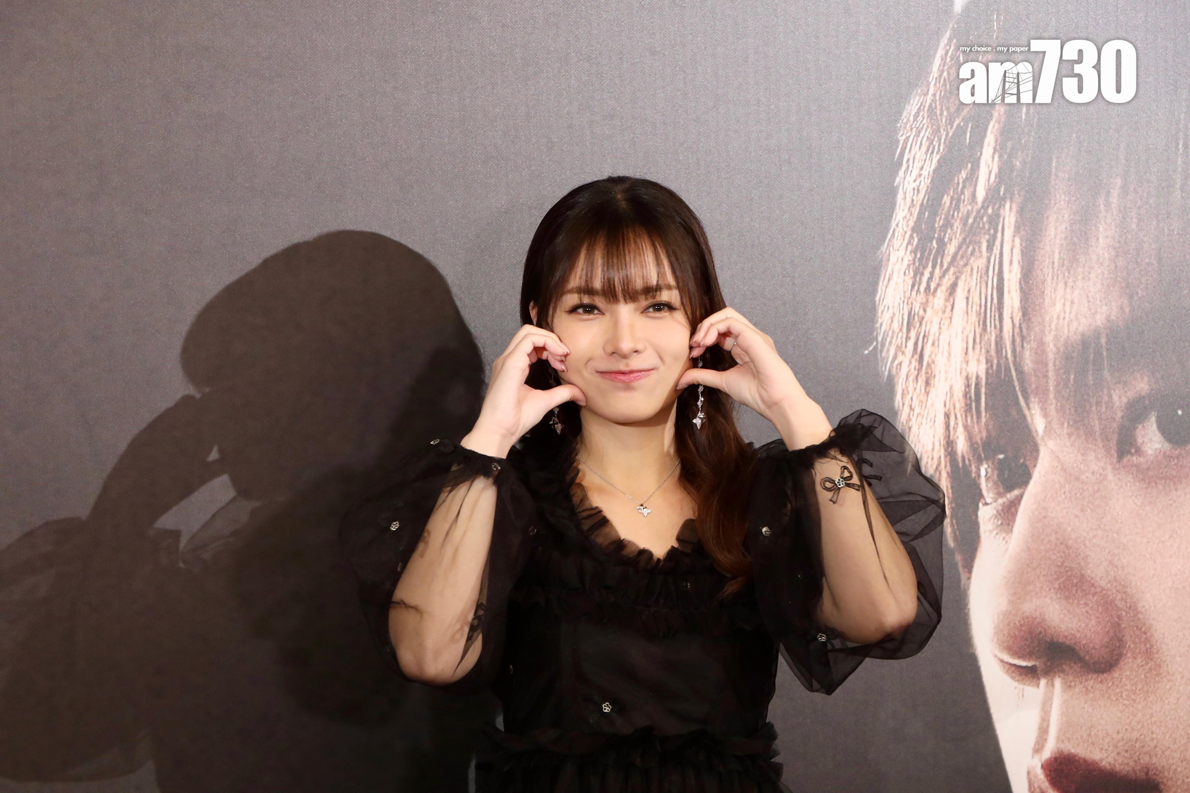 鍾卓穎Ash出席《無用的謊言》活動,與粉絲齊齊睇大結局。(娛樂組攝)