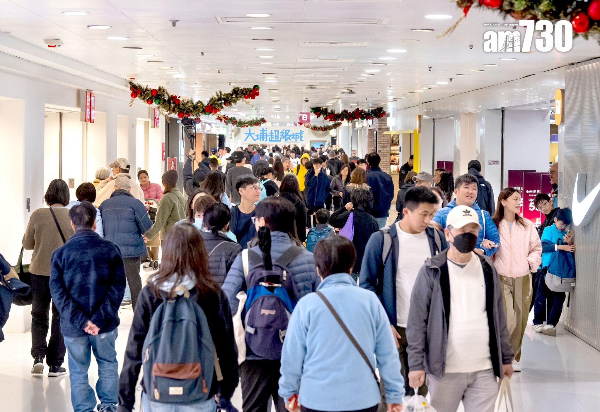 新地旗下15大商場除夕元旦人流及生意額升近雙位數字