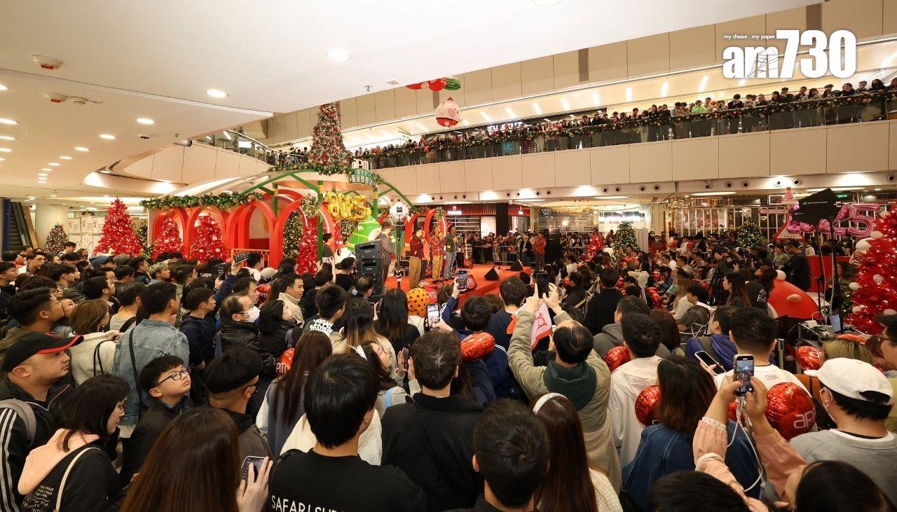 新地旗下15大商場除夕元旦人流及生意額升近雙位數字