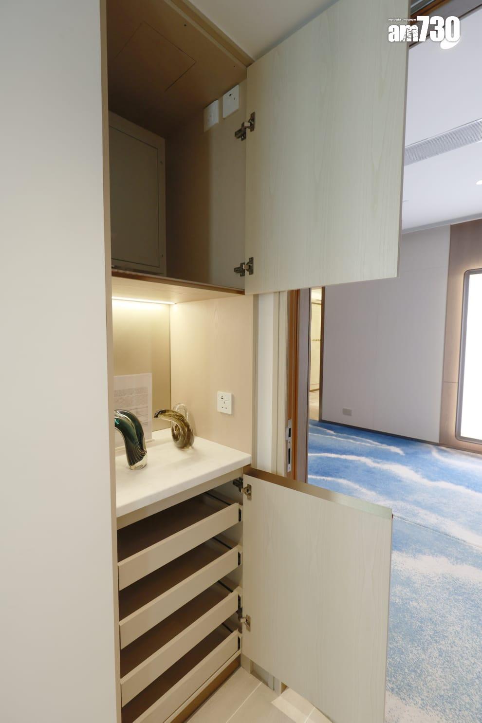 黃金海灣.珀岸示範單位|312呎一房北歐恬靜風 睡房採大玻璃窗設計(多圖有片)|屯門新盤