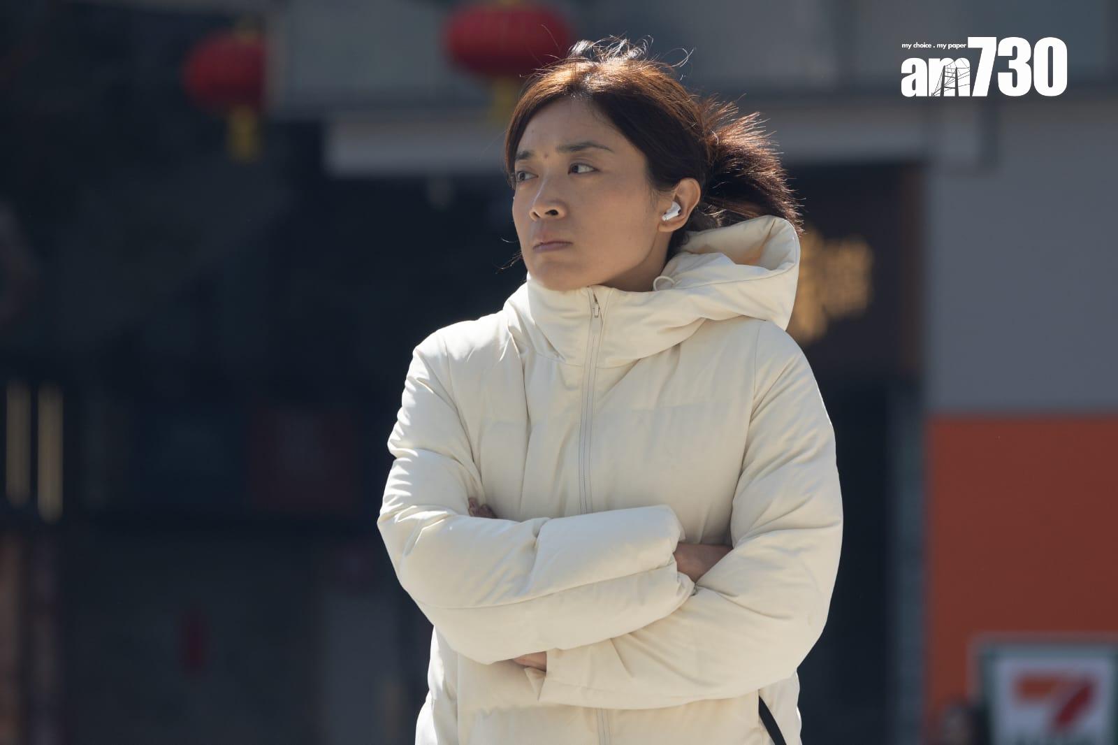 天文台表示,一股強烈冬季季候風正為華南沿岸帶來寒冷及乾燥的天氣。(蘇文傑攝)