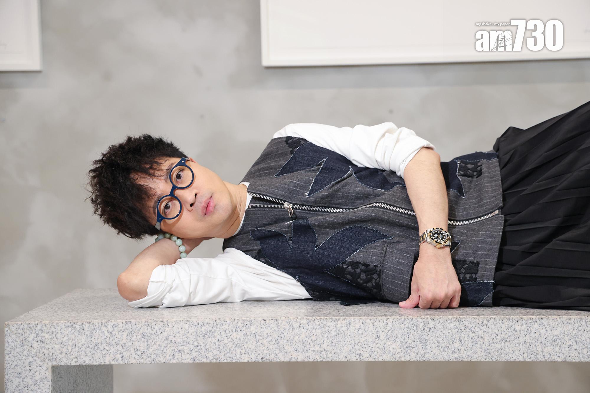 余迪偉想透過《Fabulous Me》這齣劇,深入探討LGBTQ+的社群,突顯互相支持與倡導的重要性。(吳康琦攝)