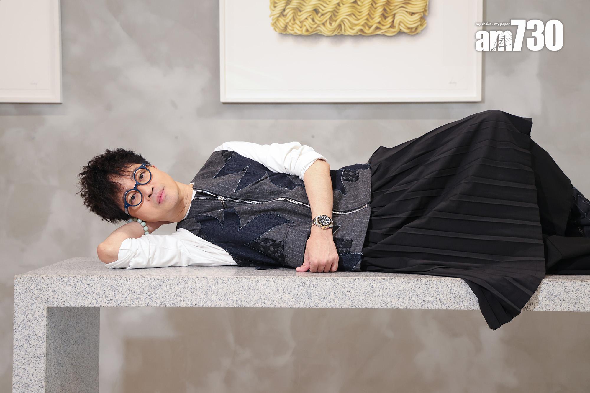 余迪偉想透過《Fabulous Me》這齣劇,深入探討LGBTQ+的社群,突顯互相支持與倡導的重要性。(吳康琦攝)