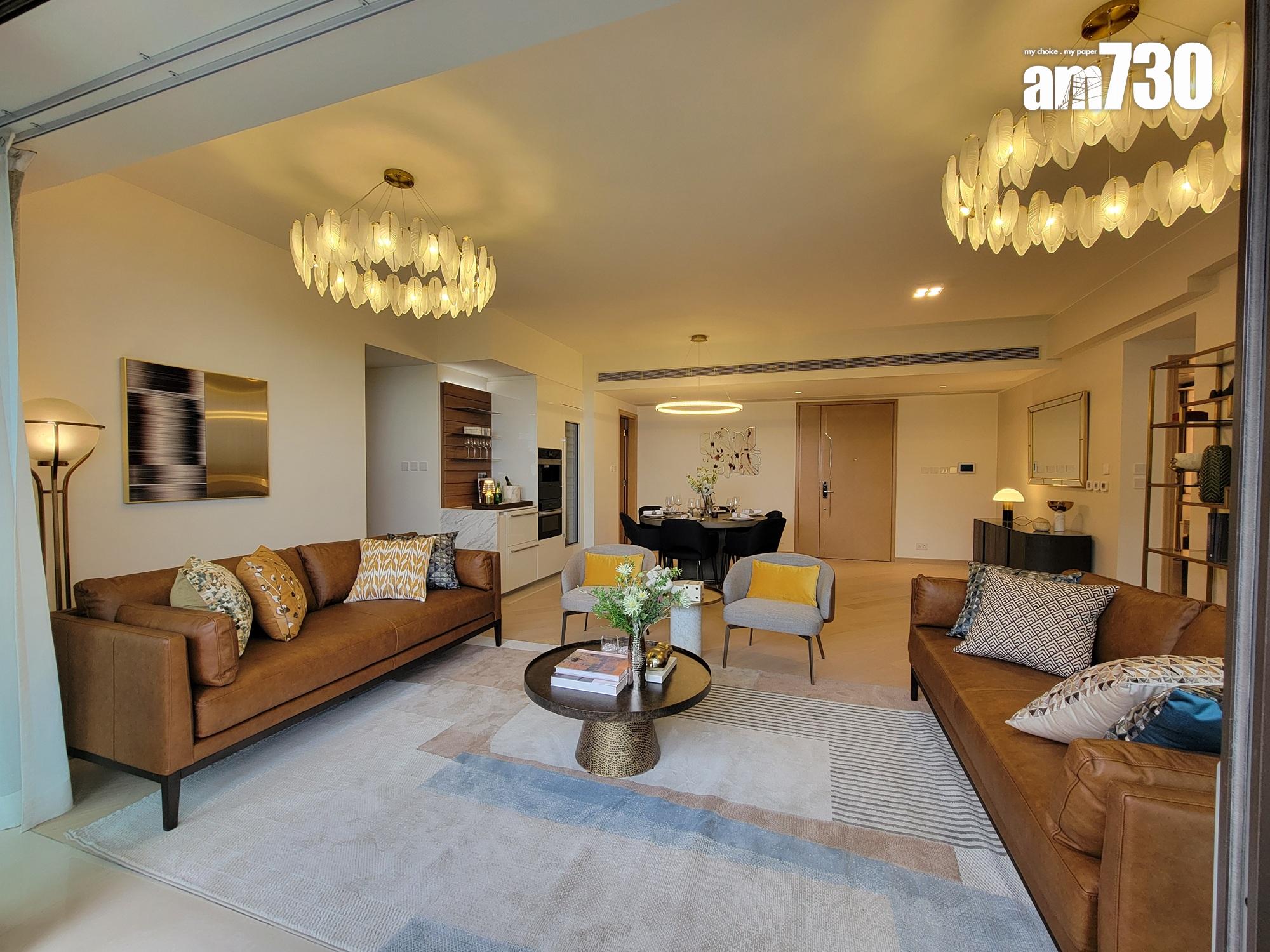 BEACON PEAK示範單位|現樓連裝修四房 客飯廳達470呎 設私家升降機大堂(多圖有片)|九龍新盤