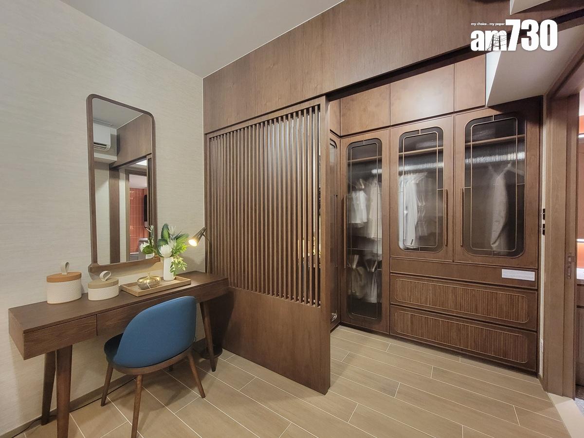 皇都示範單位|連裝修四房套面積逾1200呎 「雙客廳」打造寬敞起居空間(多圖有片)|北角新盤