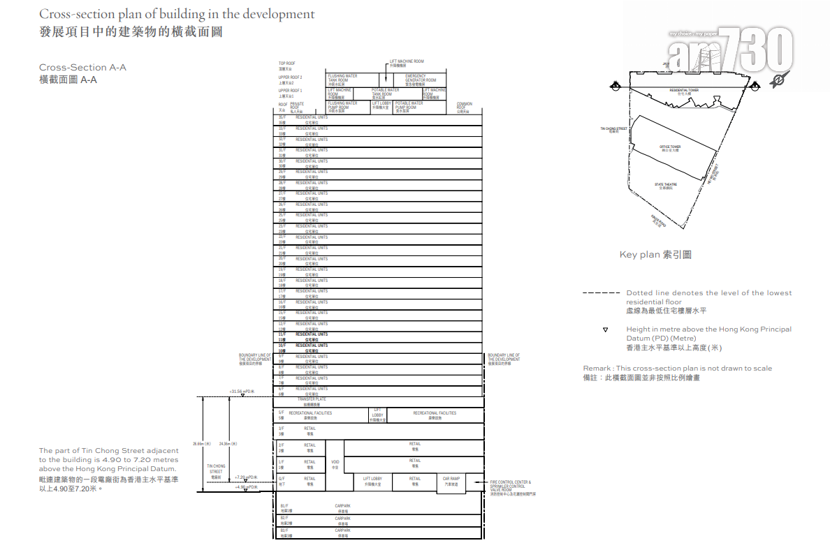 皇都一房面積306呎起 基座設四層零售樓面 戲院原址重建|新盤樓書