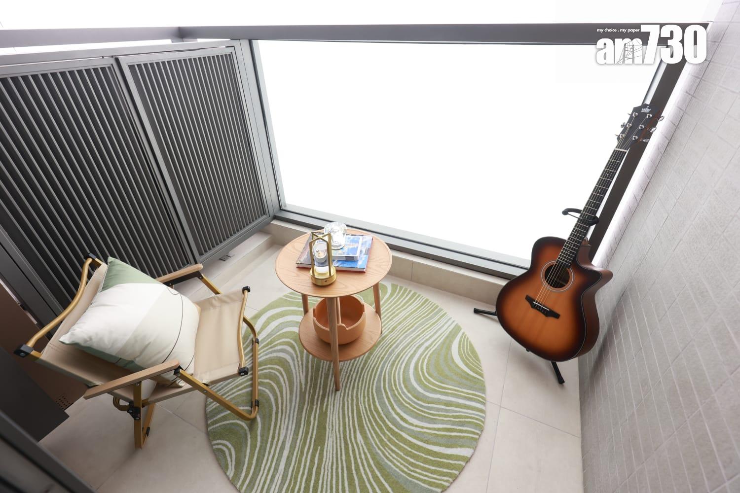 黃金海灣.珀岸示範單位|312呎一房北歐恬靜風 睡房採大玻璃窗設計(多圖有片)|屯門新盤