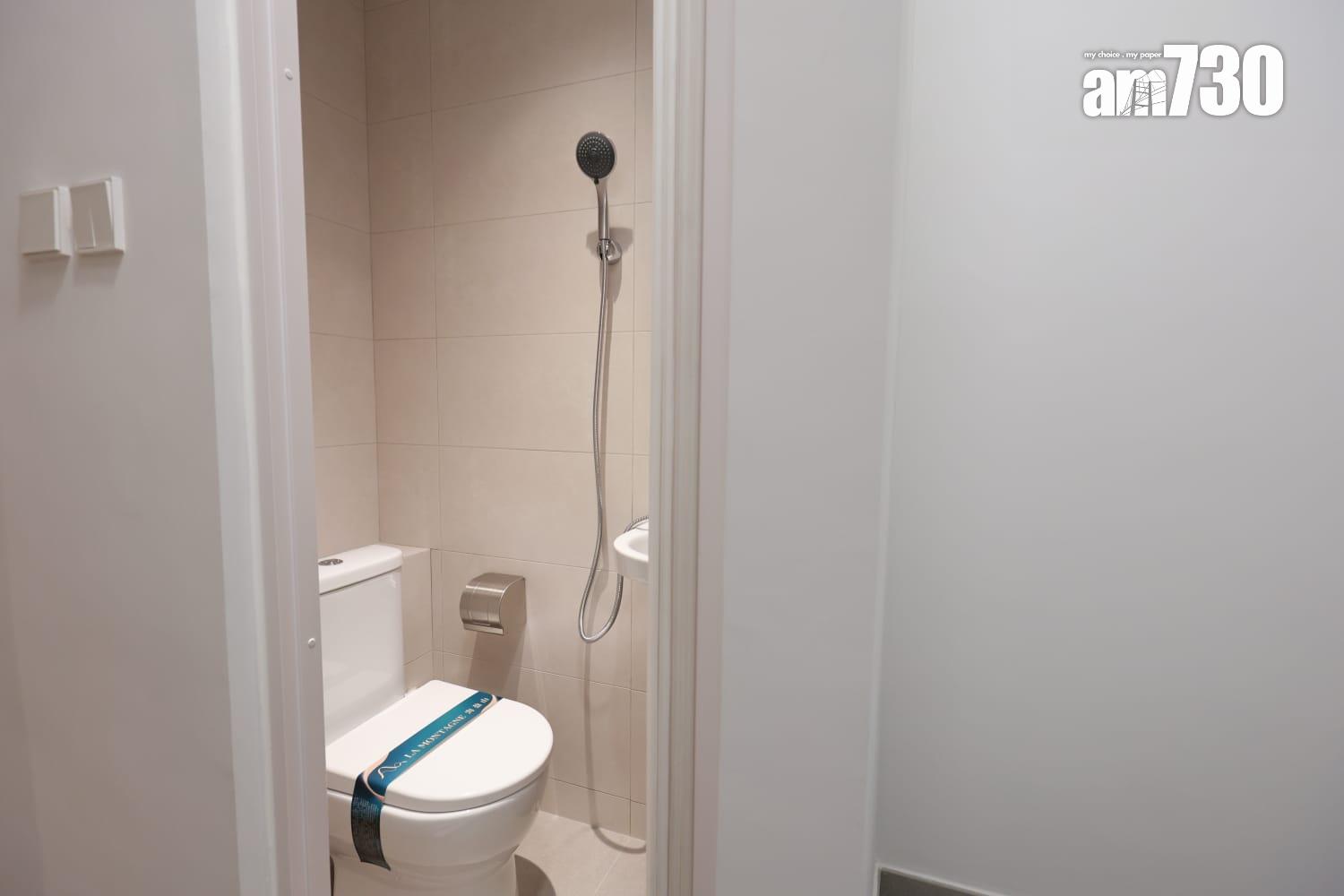 海盈山示範單位|915呎現樓三房套即睇!廳房同向廣納自然光 主人房面積寬敞 (多圖有片)|黃竹坑新盤