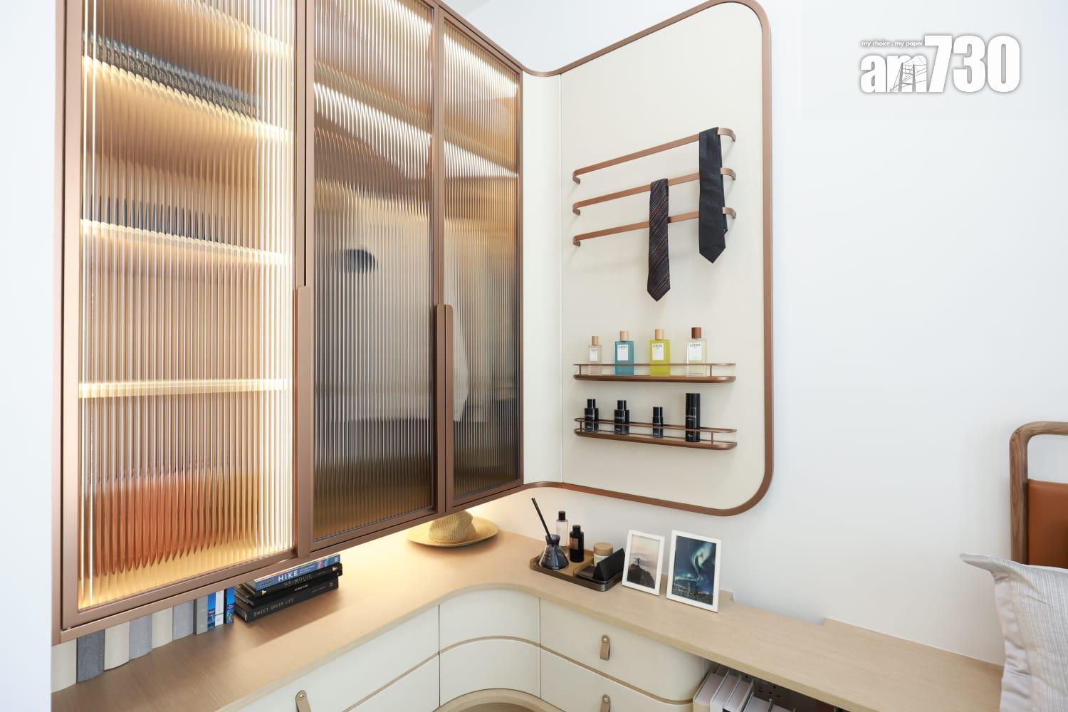 黃金海灣.珀岸示範單位|312呎一房北歐恬靜風 睡房採大玻璃窗設計(多圖有片)|屯門新盤