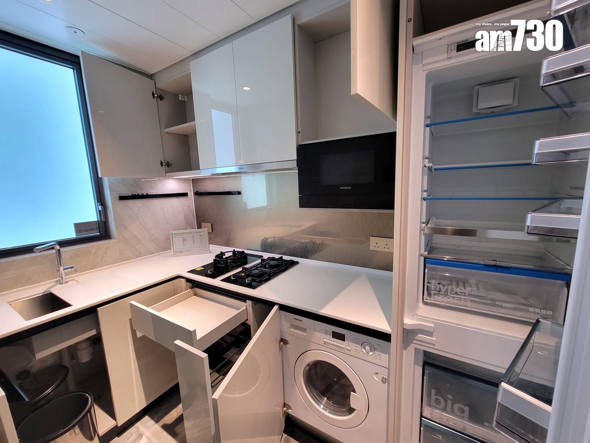 GRAND SEASONS示範單位|716呎三房套不設玄關 層與層高逾3.3米(多圖有片)|將軍澳新盤