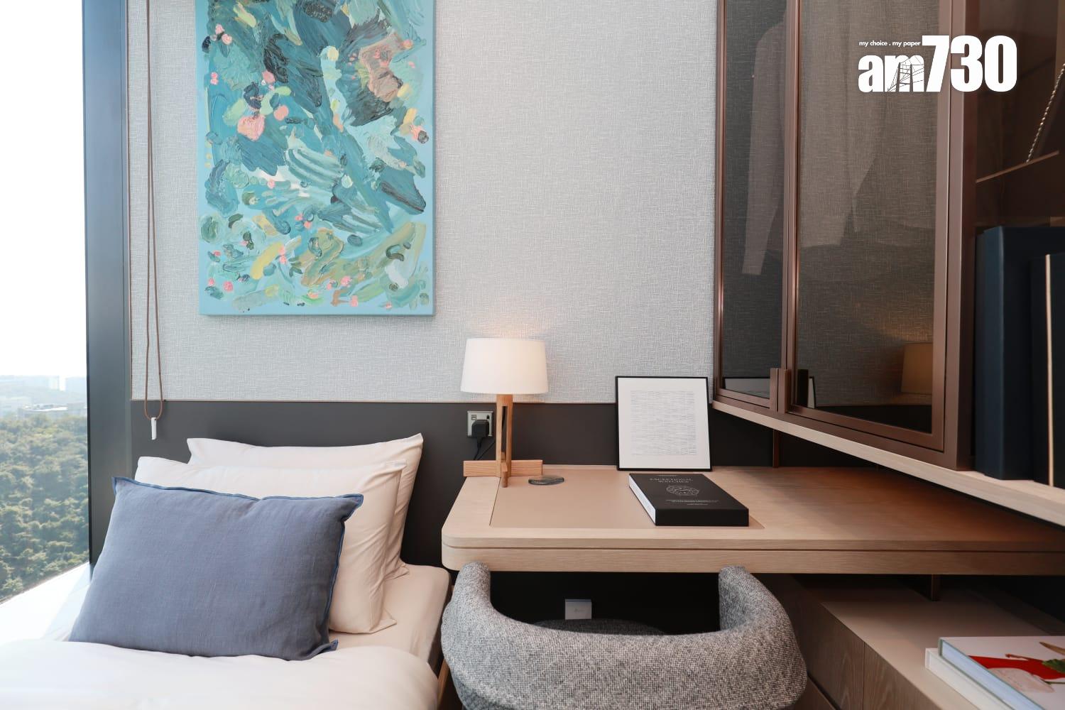 海盈山示範單位|現樓853呎現連裝修三房套 享山海雙景(多圖有片)|黃竹坑新盤