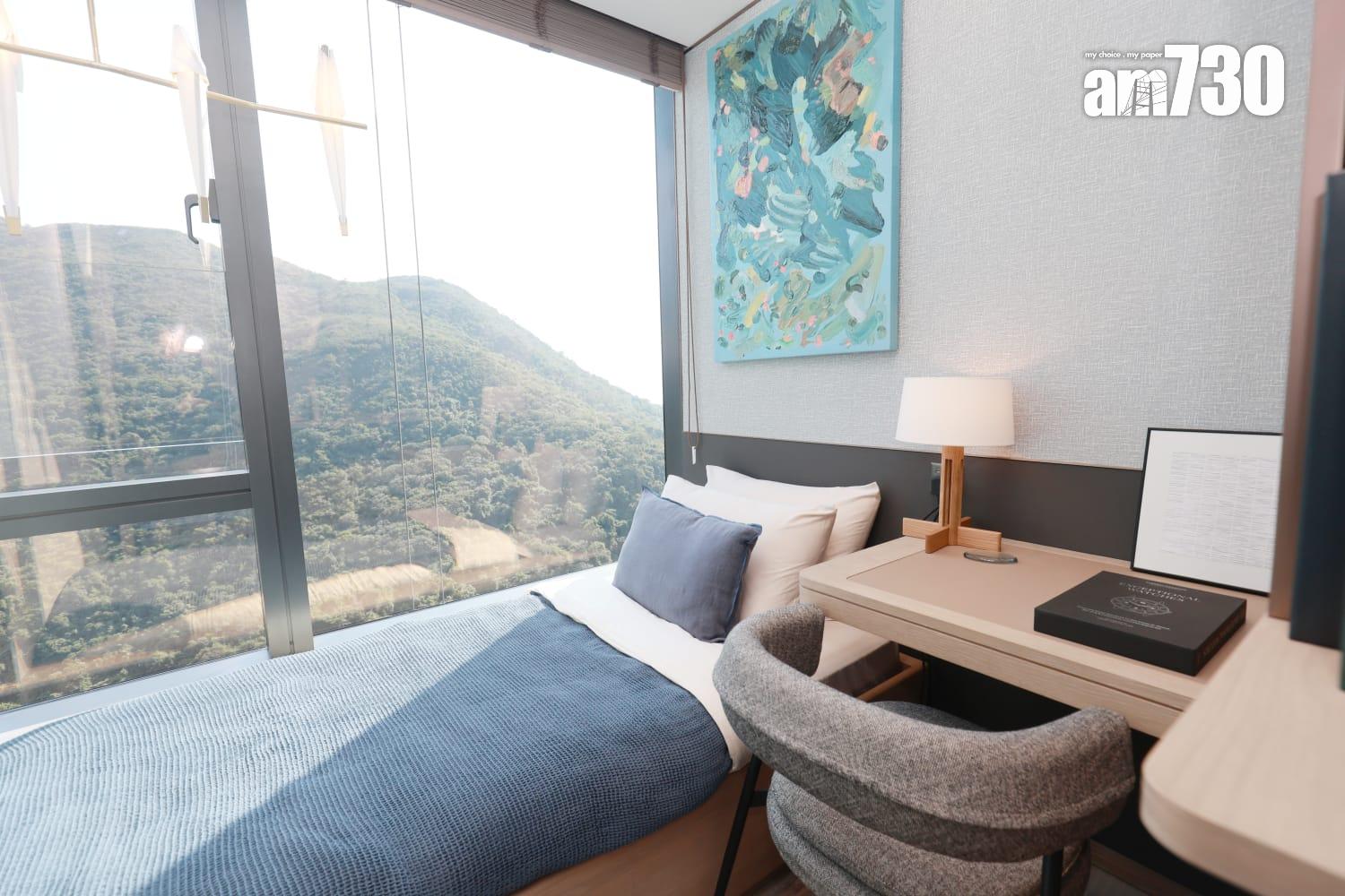 海盈山示範單位|現樓853呎現連裝修三房套 享山海雙景(多圖有片)|黃竹坑新盤