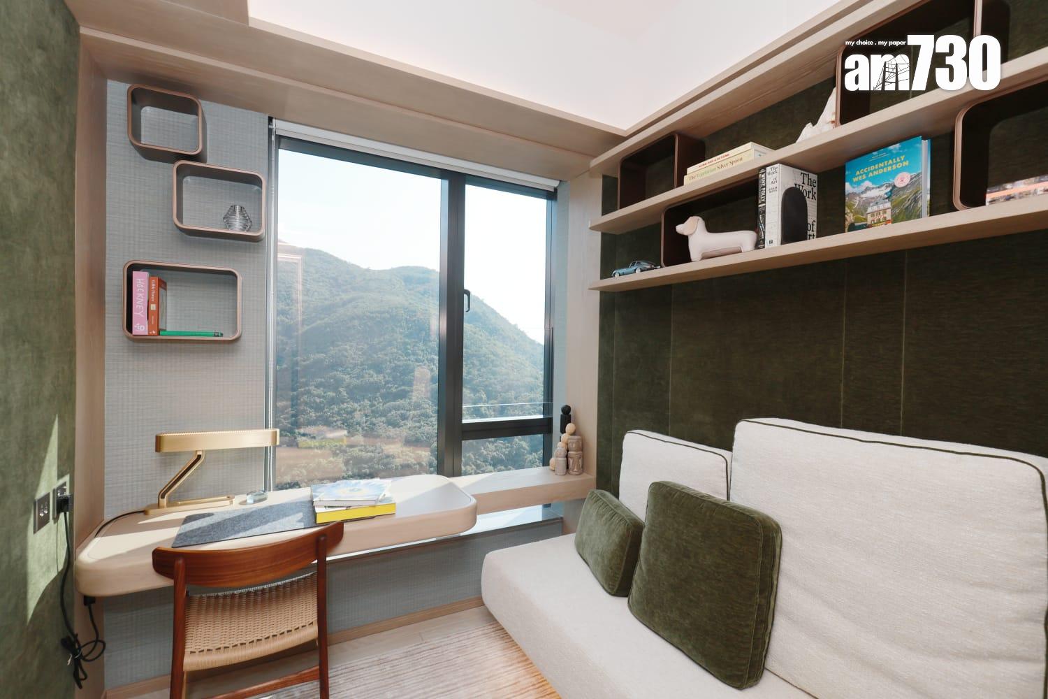 海盈山示範單位|現樓853呎現連裝修三房套 享山海雙景(多圖有片)|黃竹坑新盤