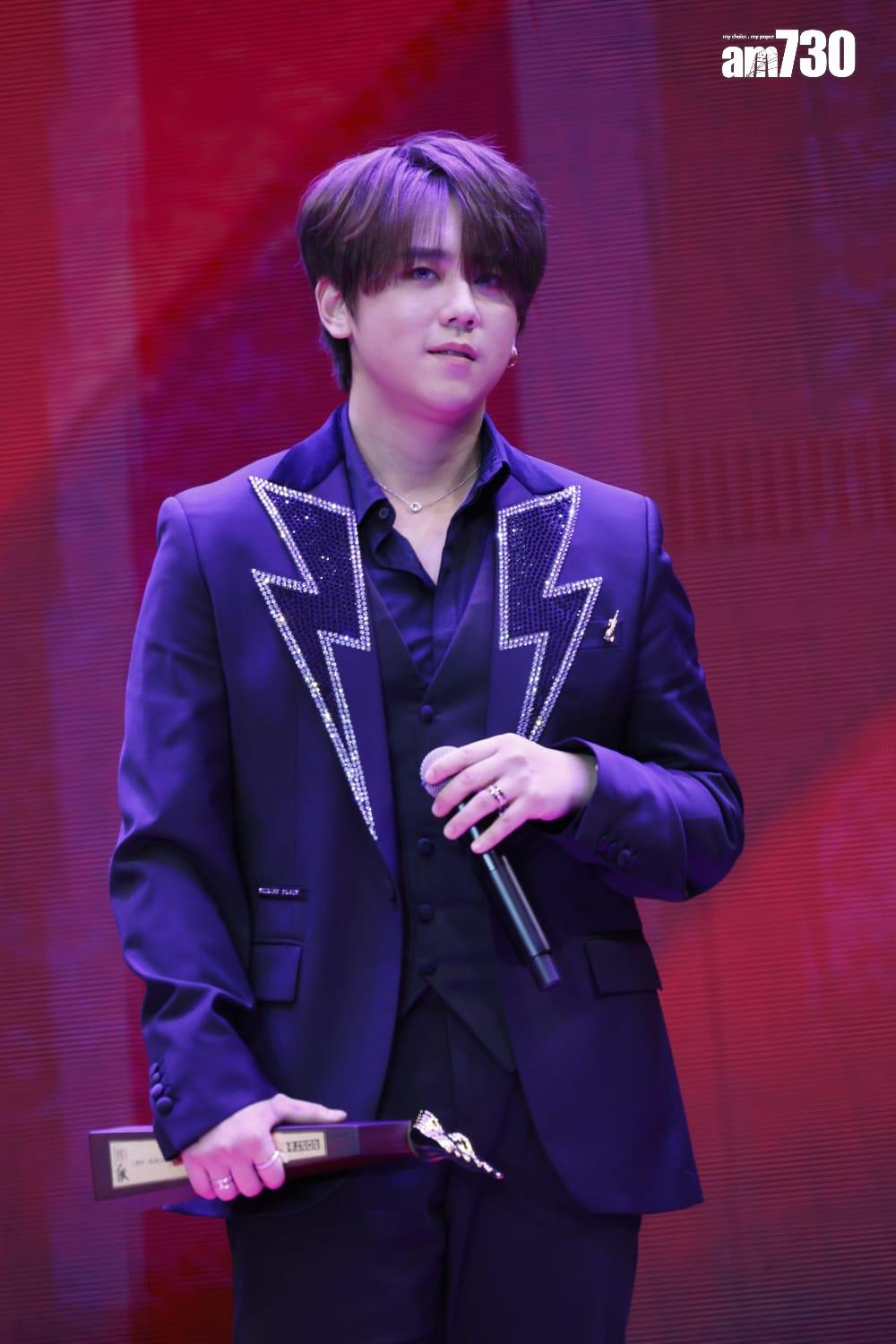 姜濤憑《好得太過份》第五度贏得我最喜愛的歌曲。 (蘇文傑攝)