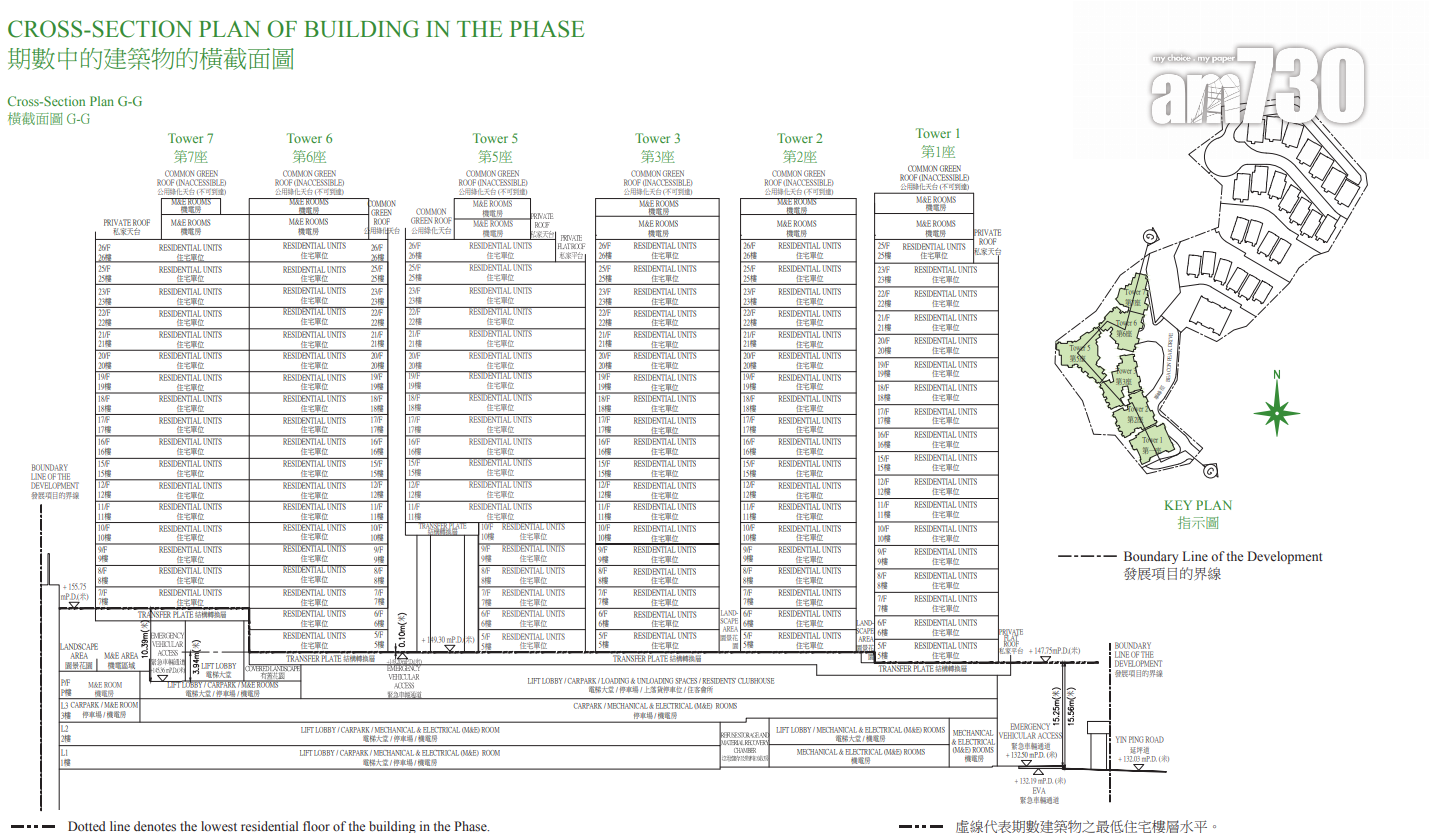 BEACON PEAK樓書曝光!六成單位面積逾1000呎 部分設私人升降機大堂|九龍豪宅