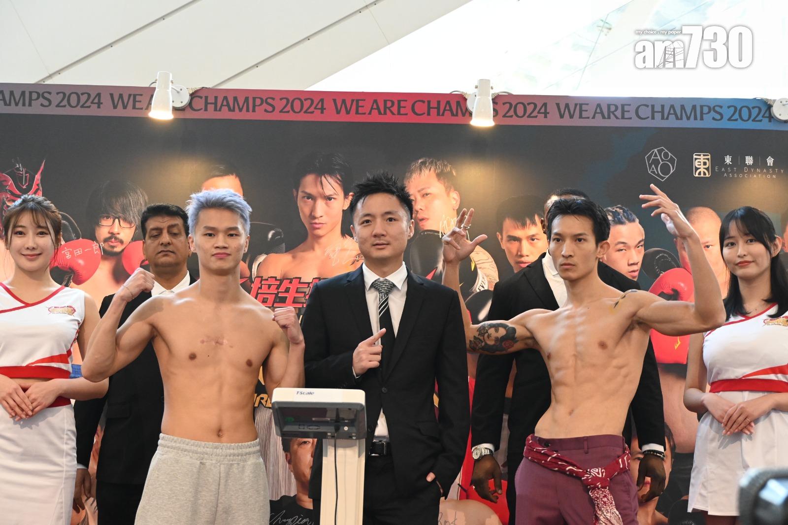 鍾培生最期待Jack(右)與曹Bee(左)的賽事。 (娛樂組攝)