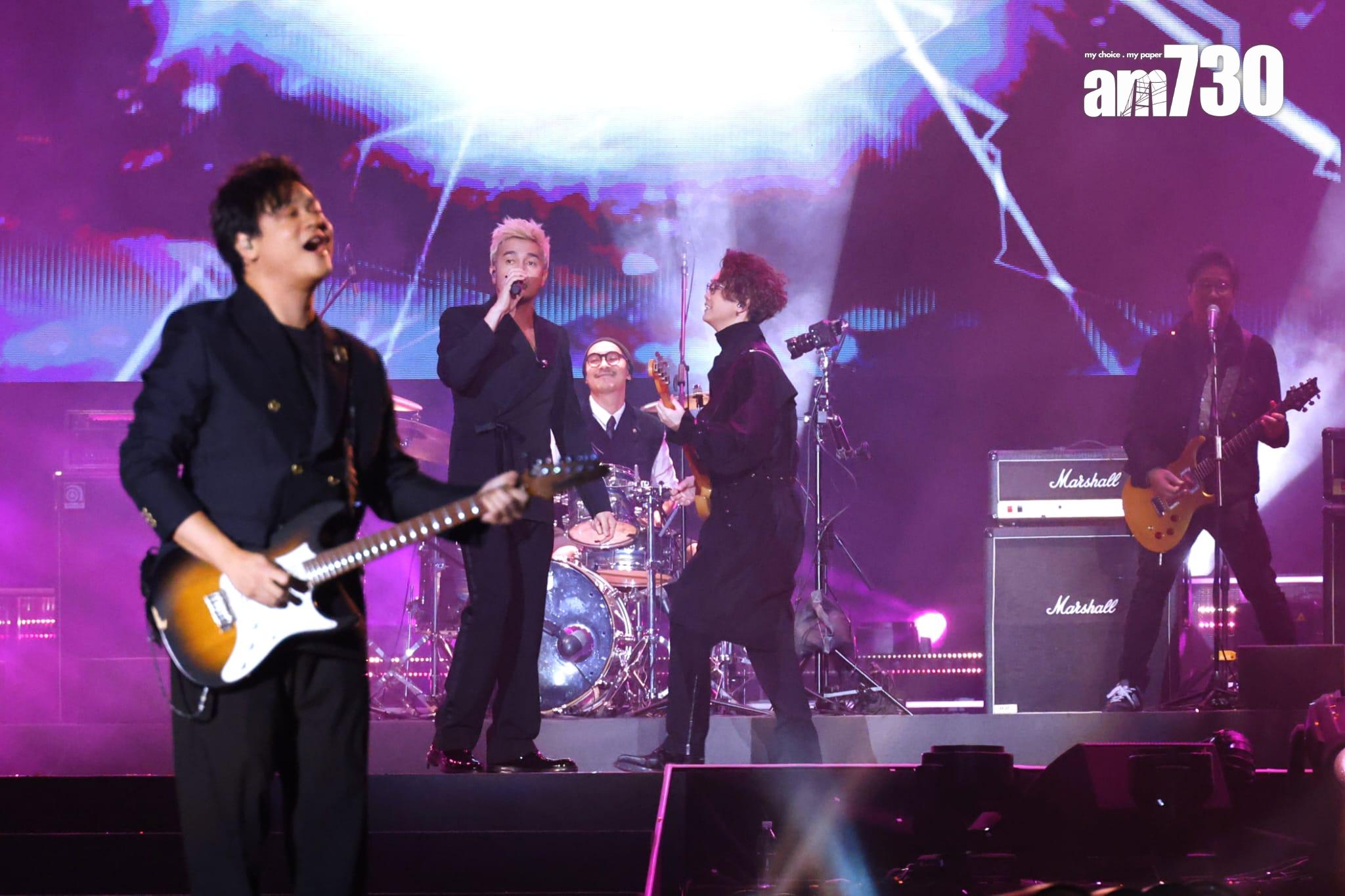 Dear Jane為慈善演唱會《FOUR in LOVE萬人CHARITY LIVE 2025》壓軸演出。 (林俊源攝)