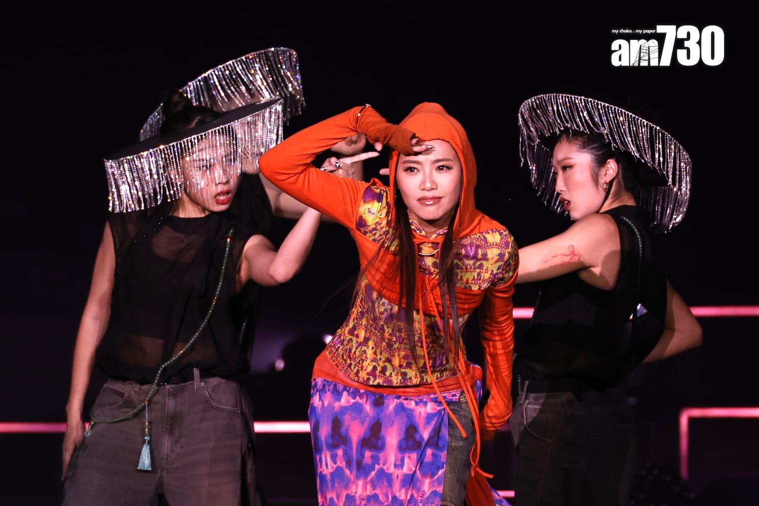 JACE陳凱詠為《FOUR in LOVE萬人CHARITY LIVE 2025》載歌載舞。 (林俊源攝)