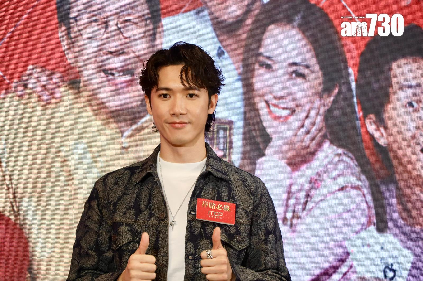 邱士縉為新片宣傳造勢。 (娛樂組攝)