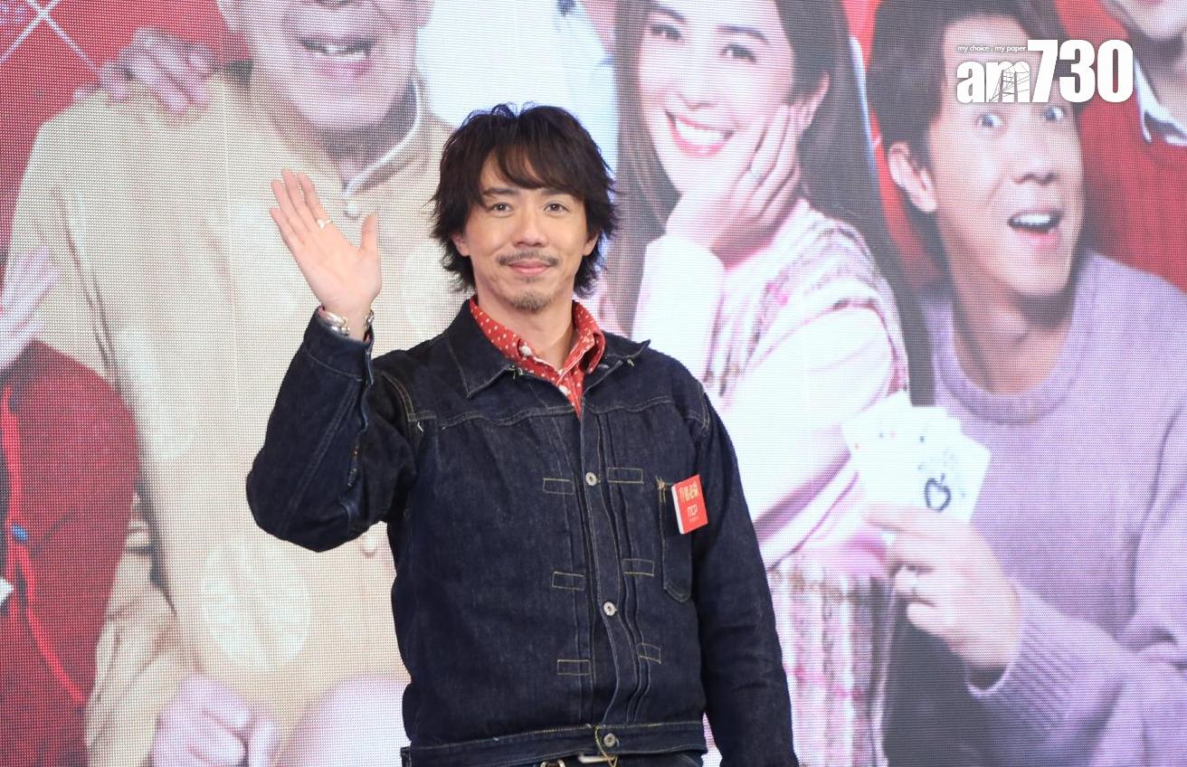 張繼聰出席賀歲片《祥賭必贏》宣傳活動。(娛樂組攝)