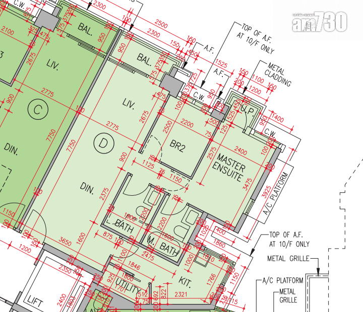 BEACON PEAK樓書曝光!六成單位面積逾1000呎 部分設私人升降機大堂|九龍豪宅
