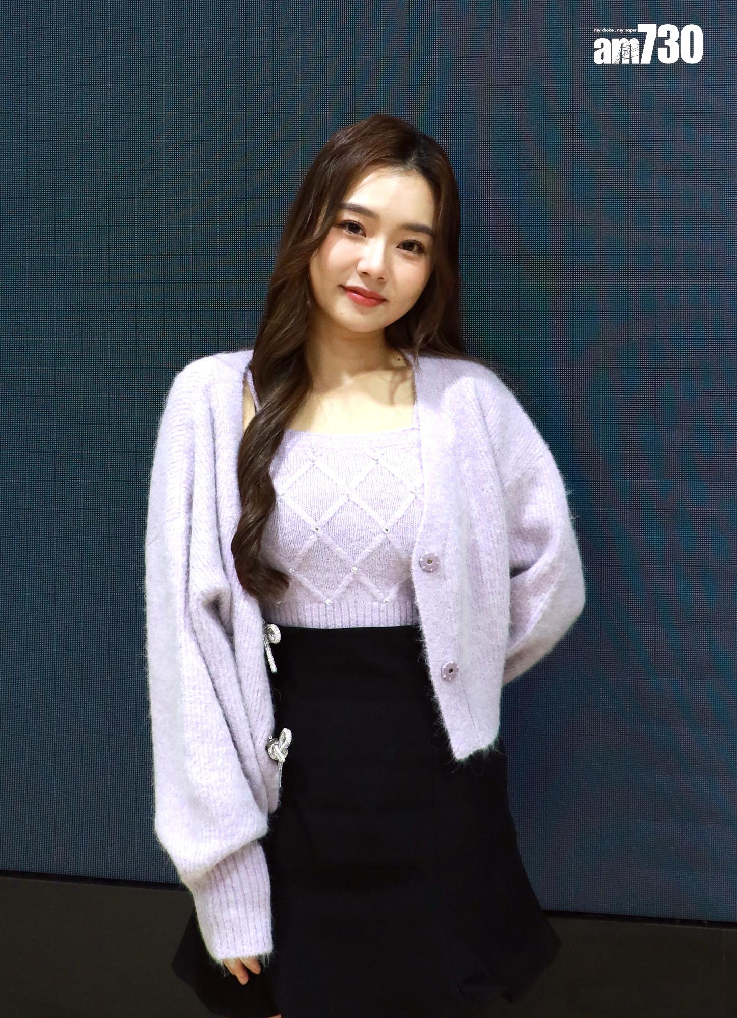 葛綽瑤(Yoyo)在《無用的謊言》由頭演到尾,直言感壓力。(娛樂組攝)