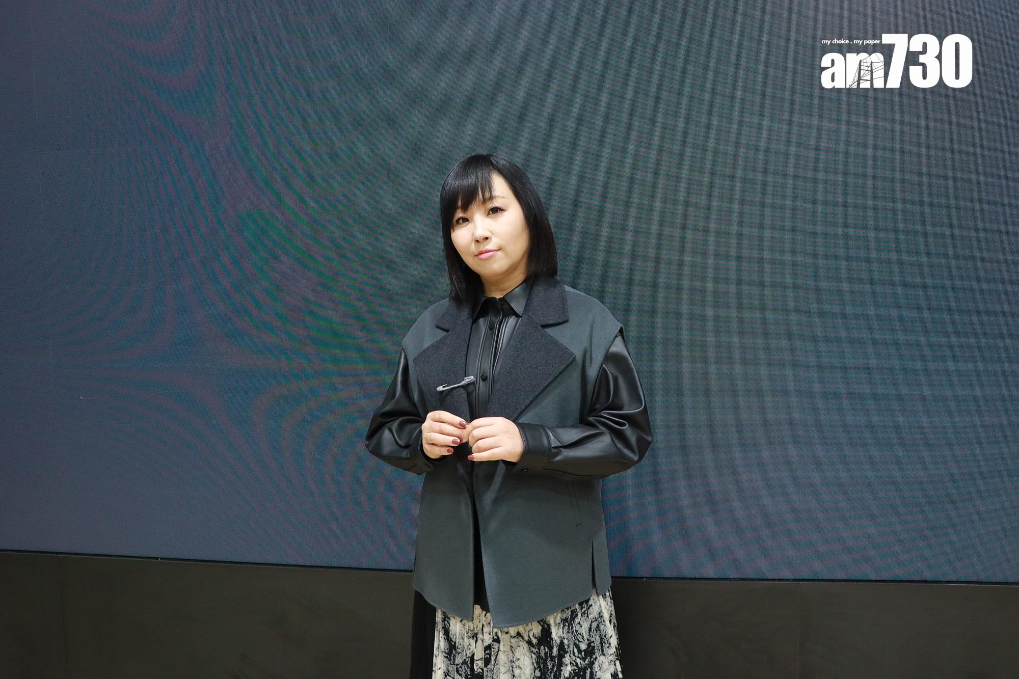 楊詩敏「蝦頭」坦言對劇裡的母女大吵戲,自評表現未如理想。(林俊源攝)