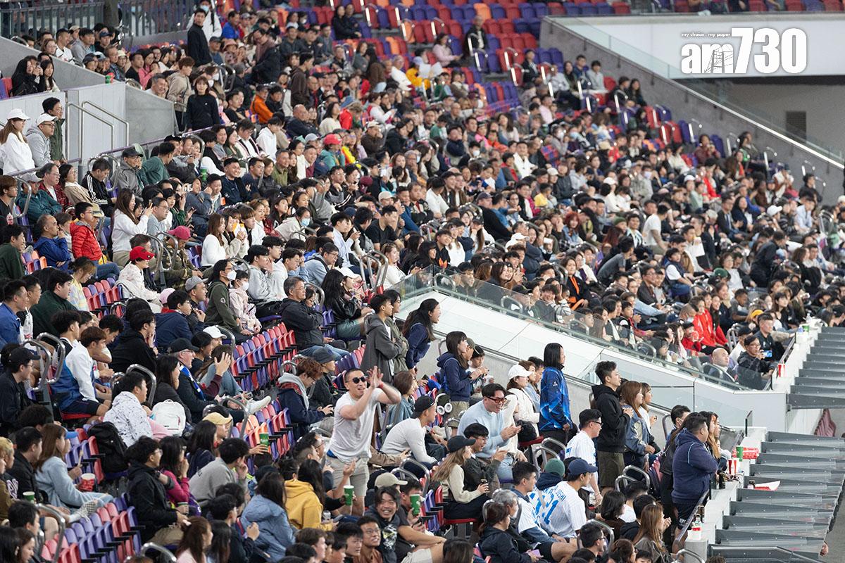 啟德體育園主場館1月5日舉行首場測試賽。(資料圖片/蘇文傑攝)