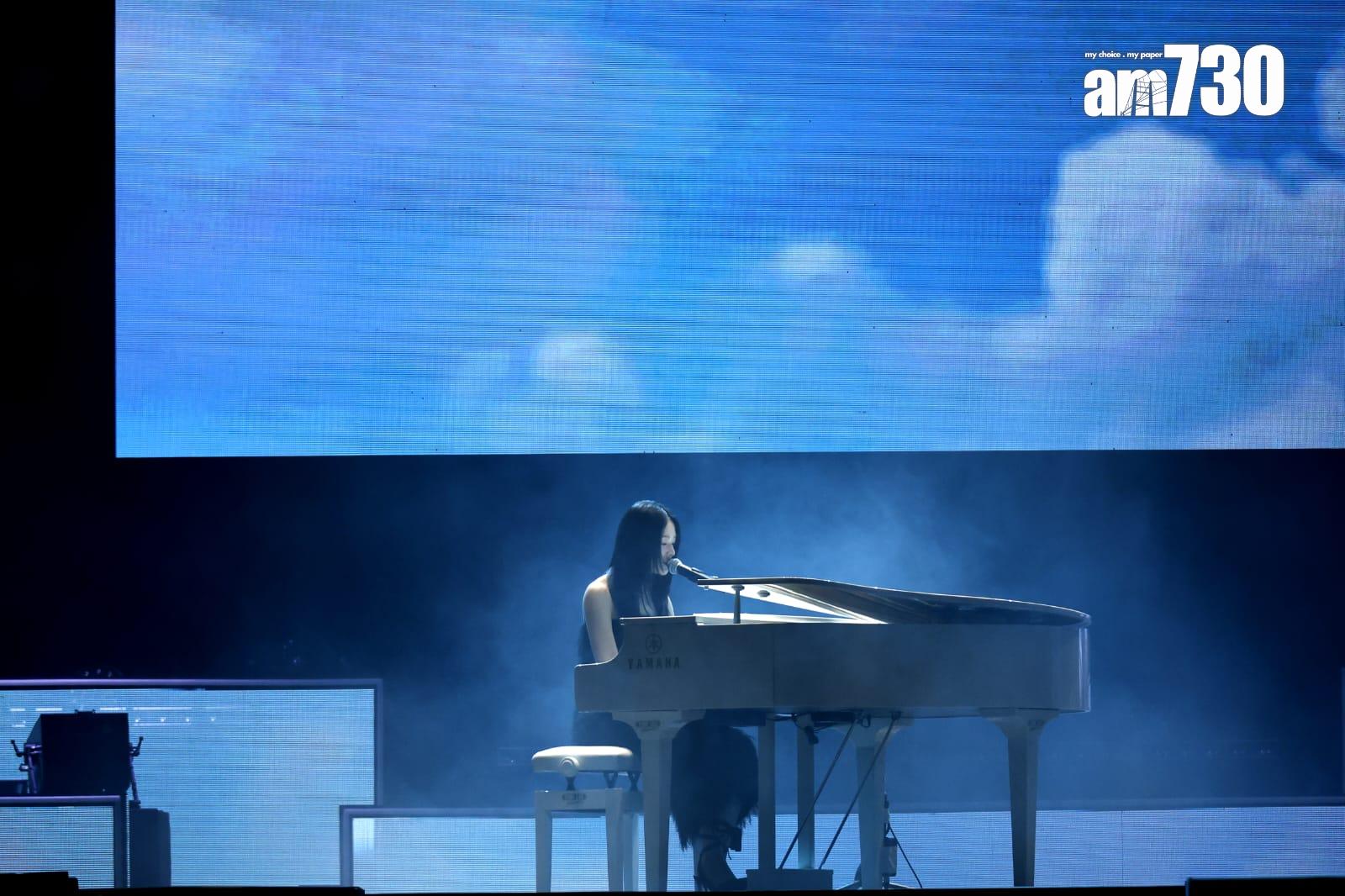 Cloud雲浩影為《FOUR in LOVE萬人CHARITY LIVE 2025》首登啟德主場館。(林俊源攝)