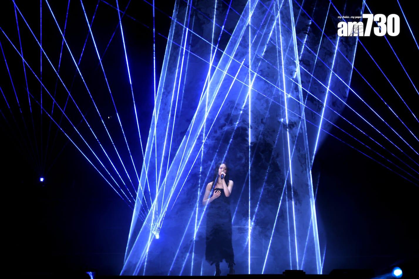 Cloud雲浩影為《FOUR in LOVE萬人CHARITY LIVE 2025》首登啟德主場館。(林俊源攝)