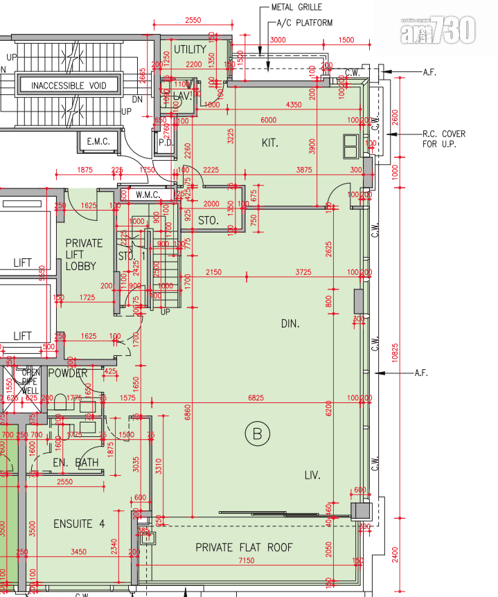 BEACON PEAK樓書曝光!六成單位面積逾1000呎 部分設私人升降機大堂|九龍豪宅