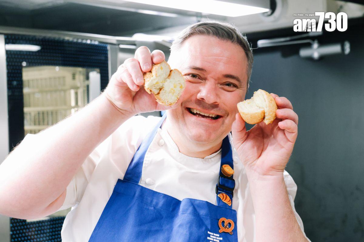 Grégoire 將愛吃的菠蘿包和楊枝甘露結合為一。