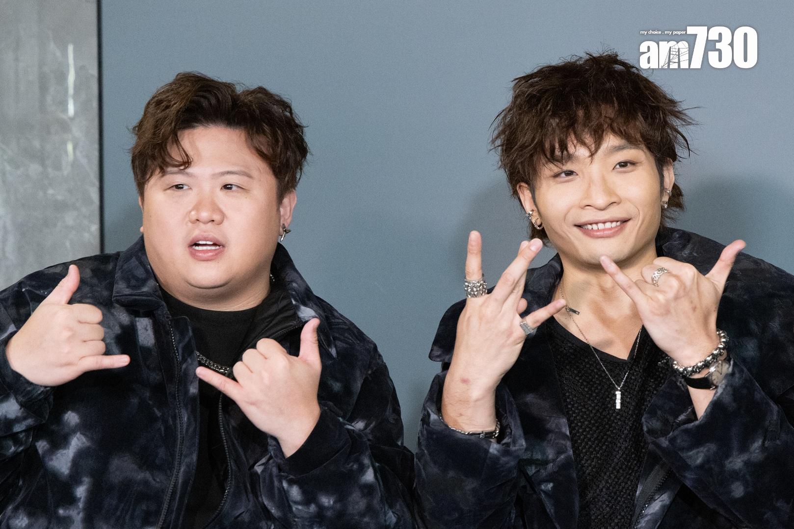 Dee哥和肥仔。(吳康琦攝)