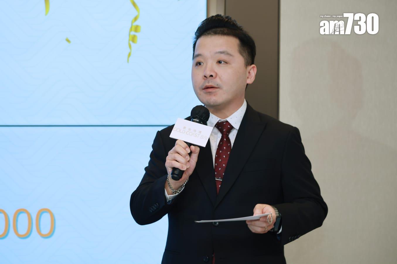 辜錦波稱,是次屬原價加推,個別單位價格考慮樓層、景觀及位置不同而有所調整。(羅錦鴻攝)