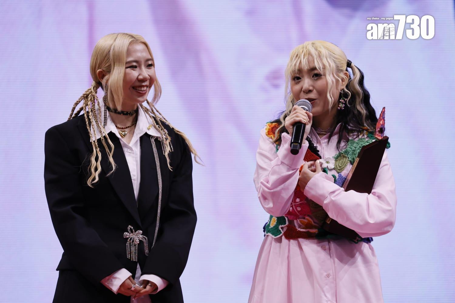 「叱咤樂壇組合」季軍由雷同二友奪得。(蘇文傑攝)