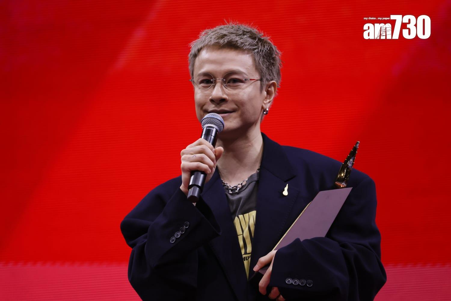 陳健安《戀愛腦之死》奪得「叱咤十大」。(蘇文傑攝)