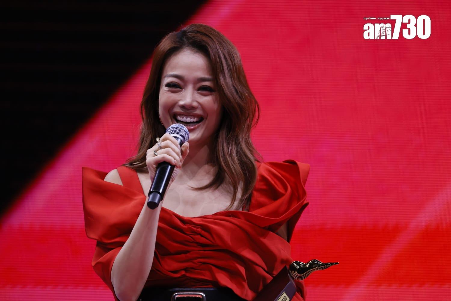 容祖兒許下新一年的願望,希望唔好再病。