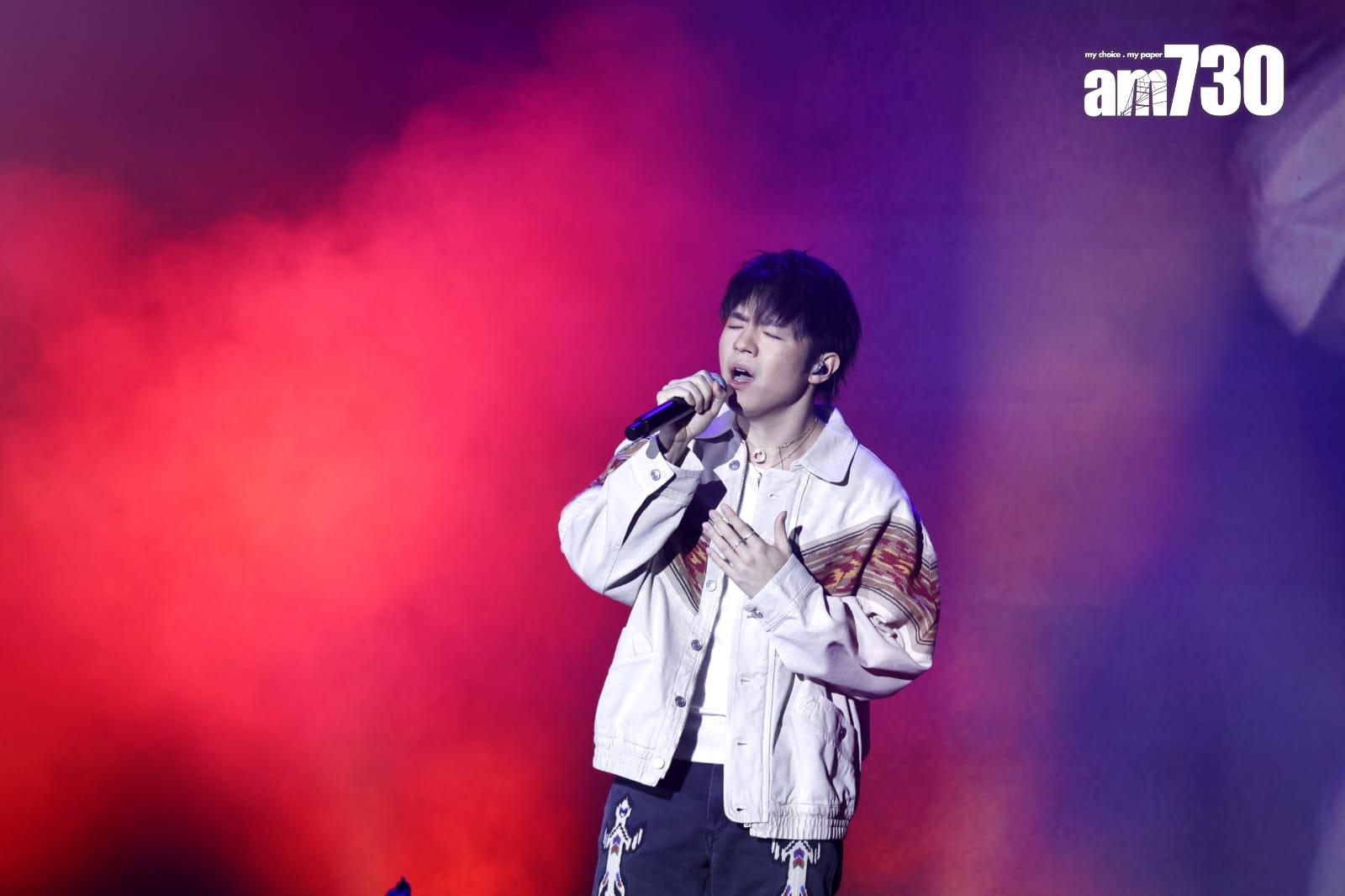 Ian繼跨年倒數、《叱咤》之後,再次公開唱live,今次他唱《玩偶奇遇記》炒車情況減少。(林俊源攝)