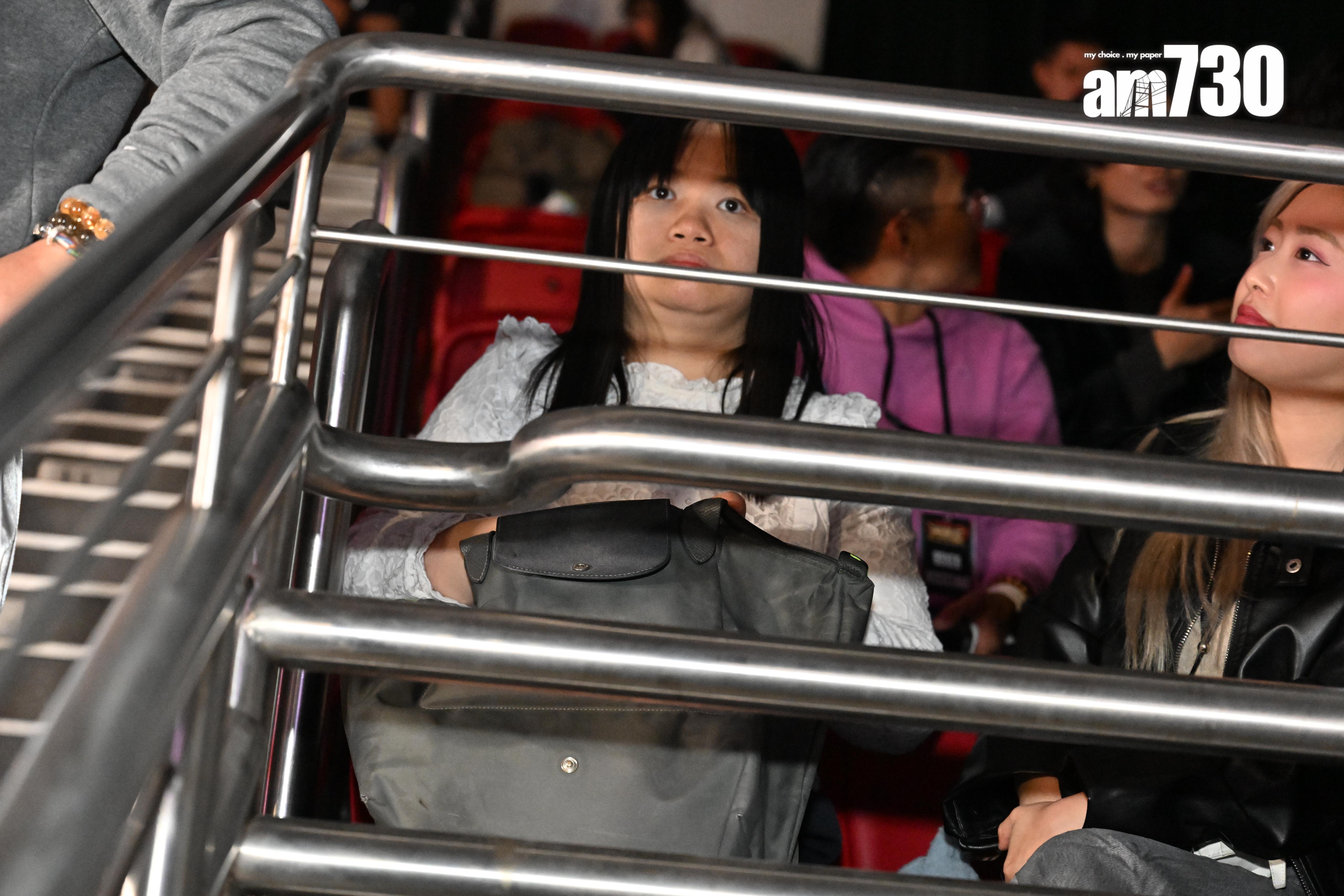 阿儀當日入場表示不是支持Babyface,原來是為了看梁敏巧。