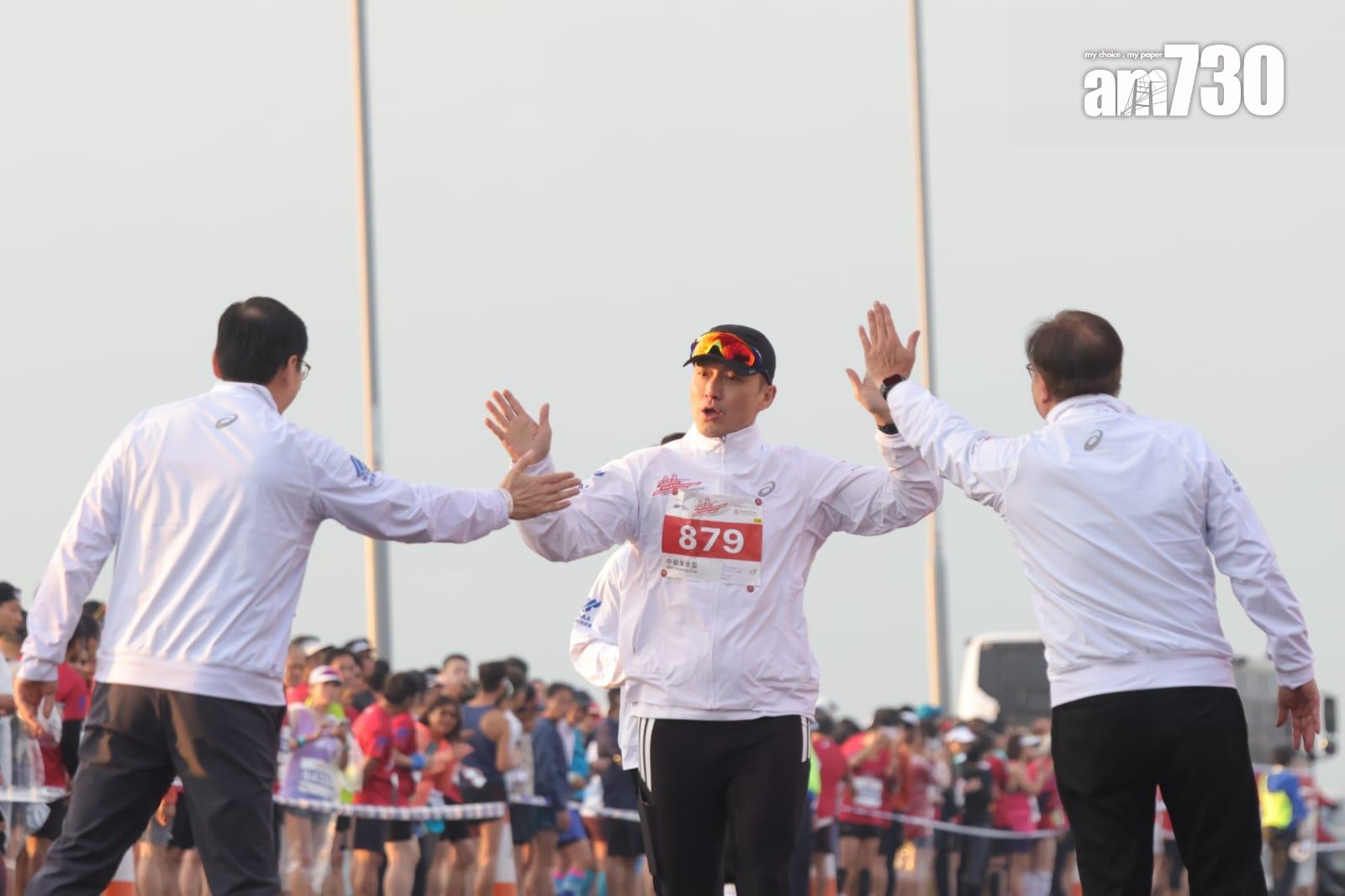 陳山聰認為2公里賽事太短。(吳康琦攝)