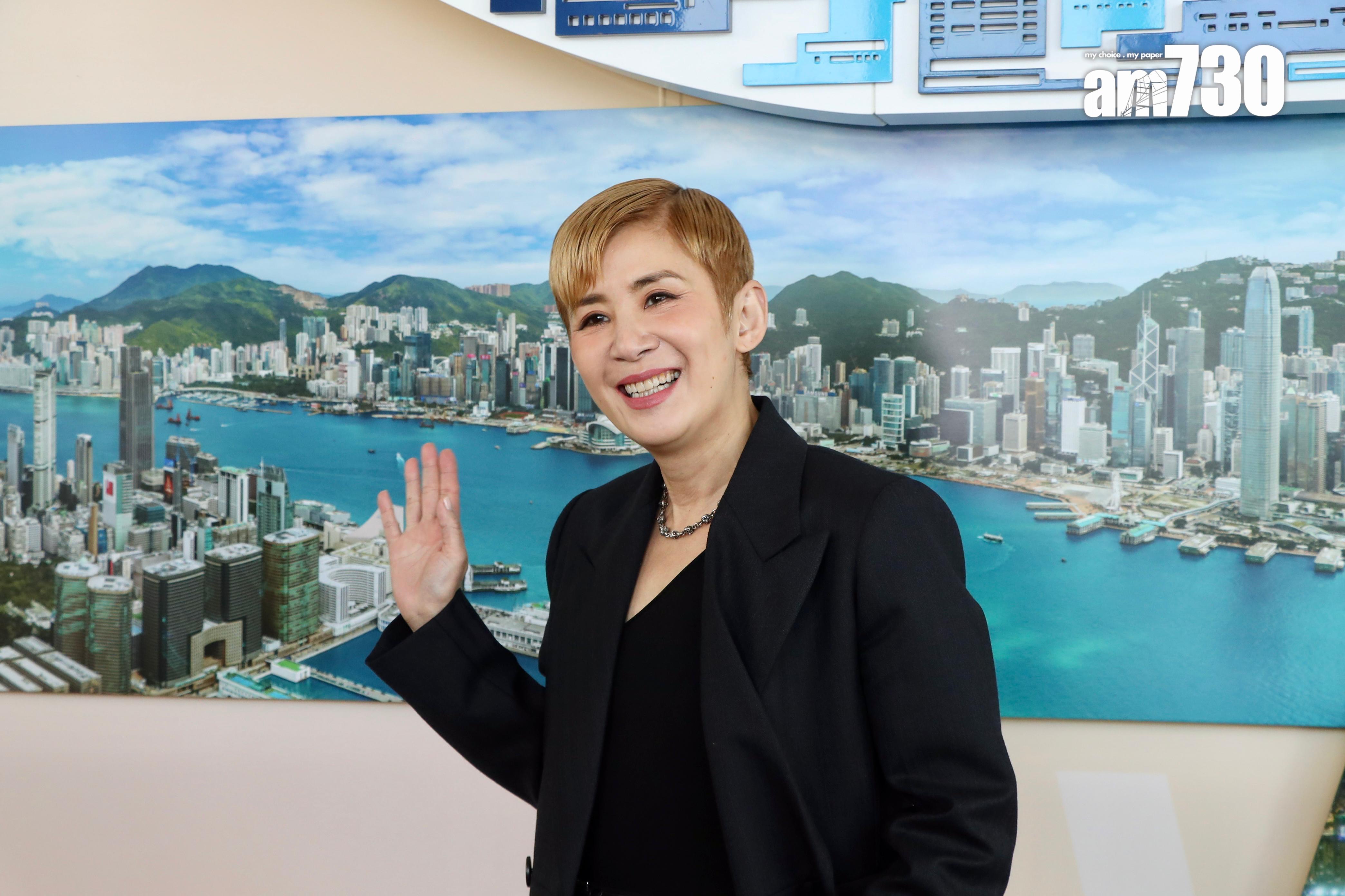 吳君如提到森美接「AI君如」求救來電,笑指對方可能很易呃。(娛樂組攝)