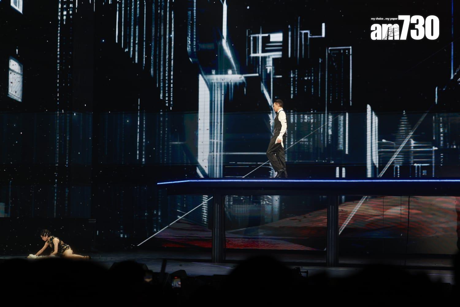 劉德華於紅館舉行「今天…is the Day」巡迴演唱會尾場。(羅錦鴻攝)