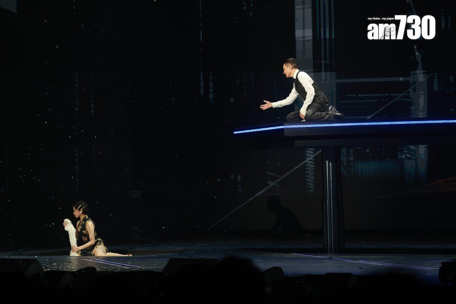 劉德華於紅館舉行「今天…is the Day」巡迴演唱會尾場。(羅錦鴻攝)