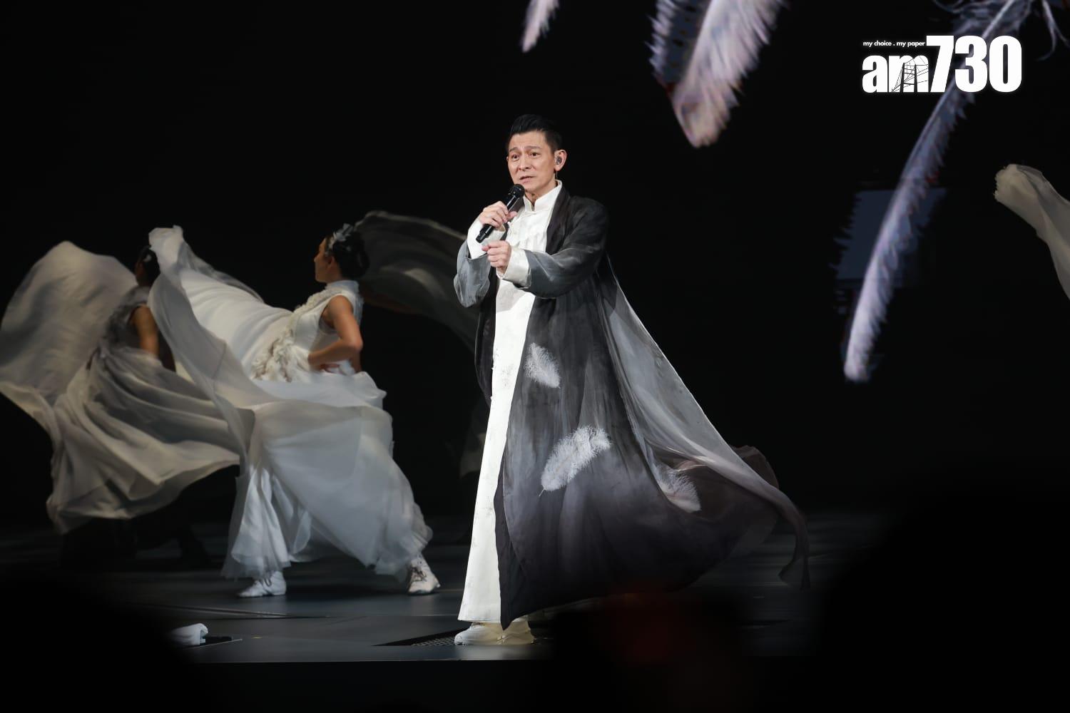 劉德華於紅館舉行「今天…is the Day」巡迴演唱會尾場。(羅錦鴻攝)