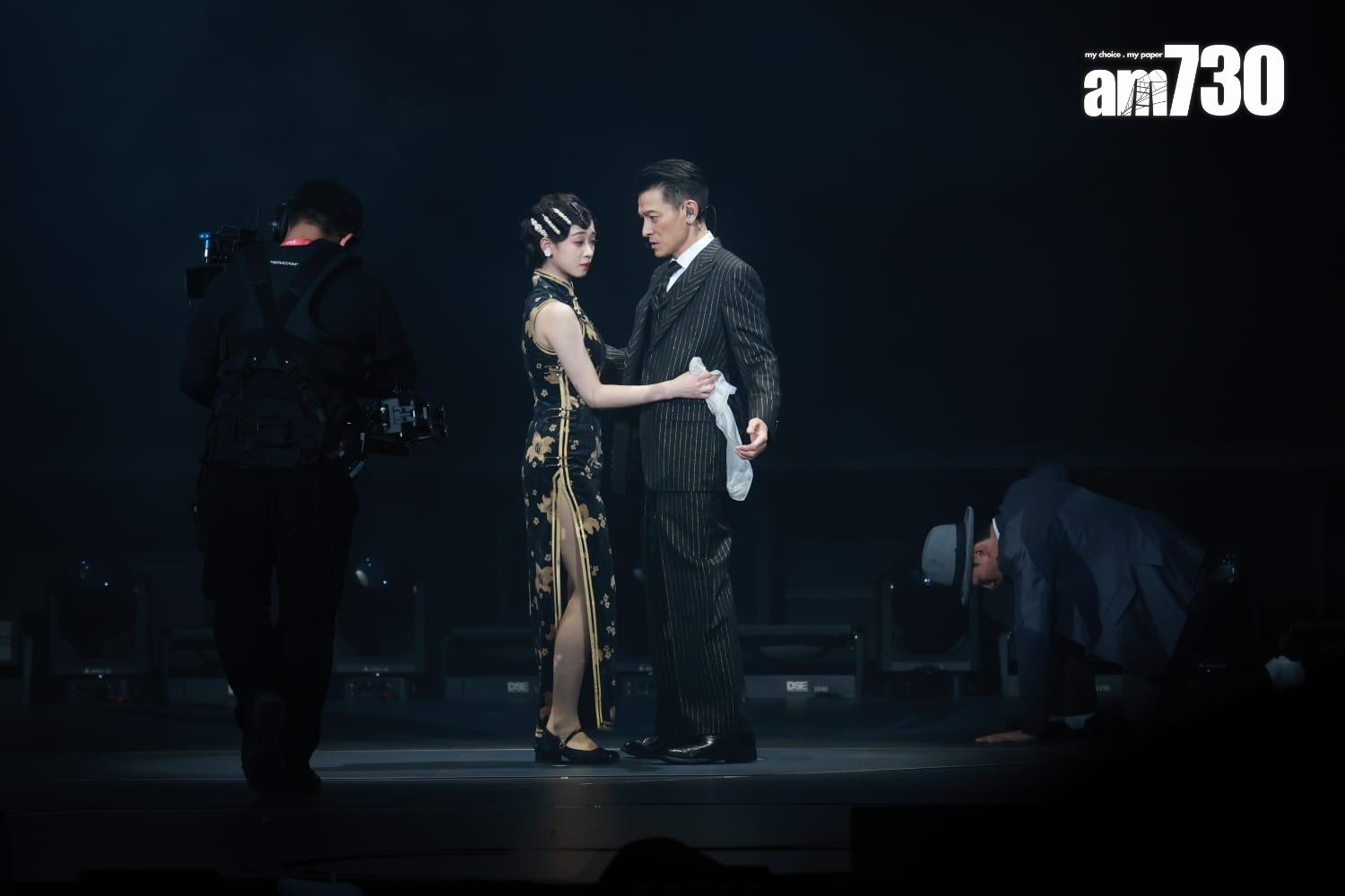 劉德華於紅館舉行「今天…is the Day」巡迴演唱會尾場。(羅錦鴻攝)