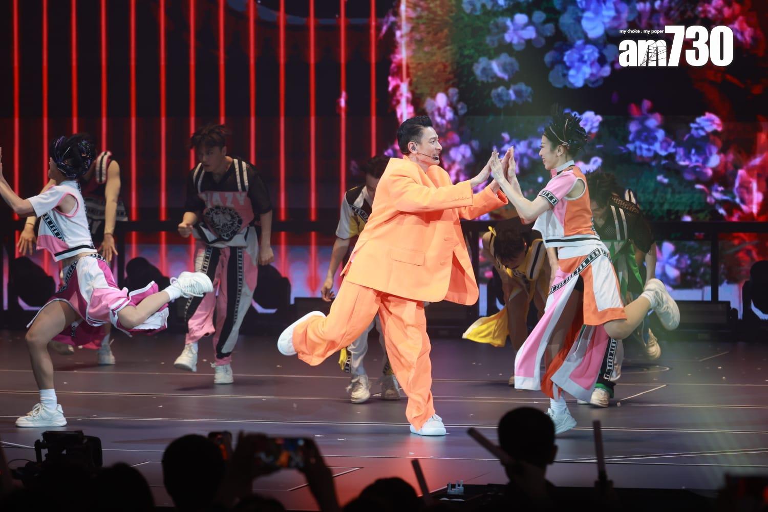 劉德華「今天…is the Day」巡迴演唱會香港站尾場。(羅錦鴻攝)