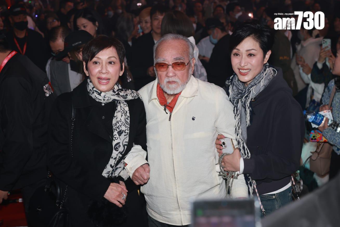 余安安、盧海鵬及陳法蓉。(羅錦鴻攝)