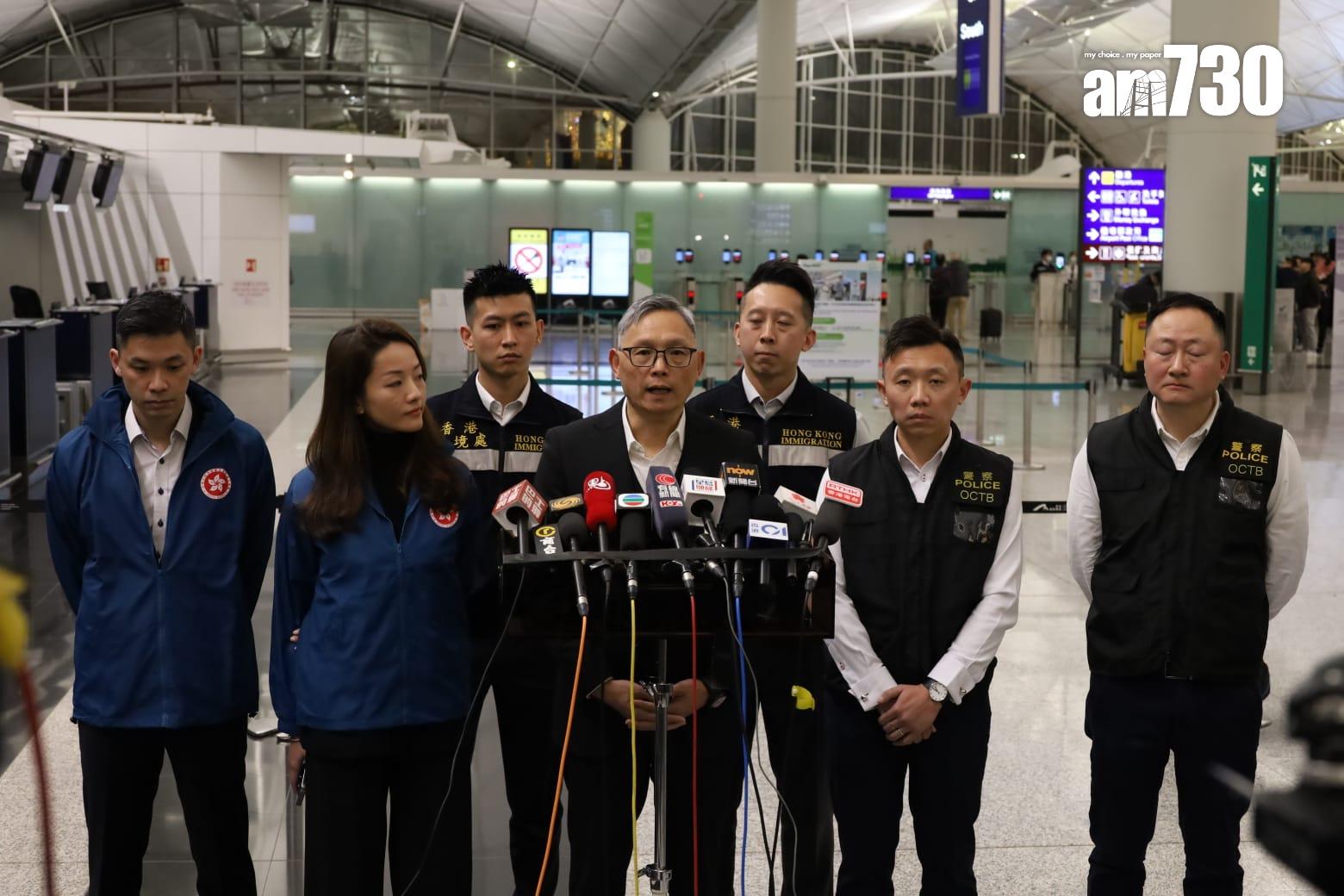 緬甸詐騙園區|保安局專責小組起行赴泰 卓孝業:目標是令所有遭誘拐港人回港 (鍾式明攝)