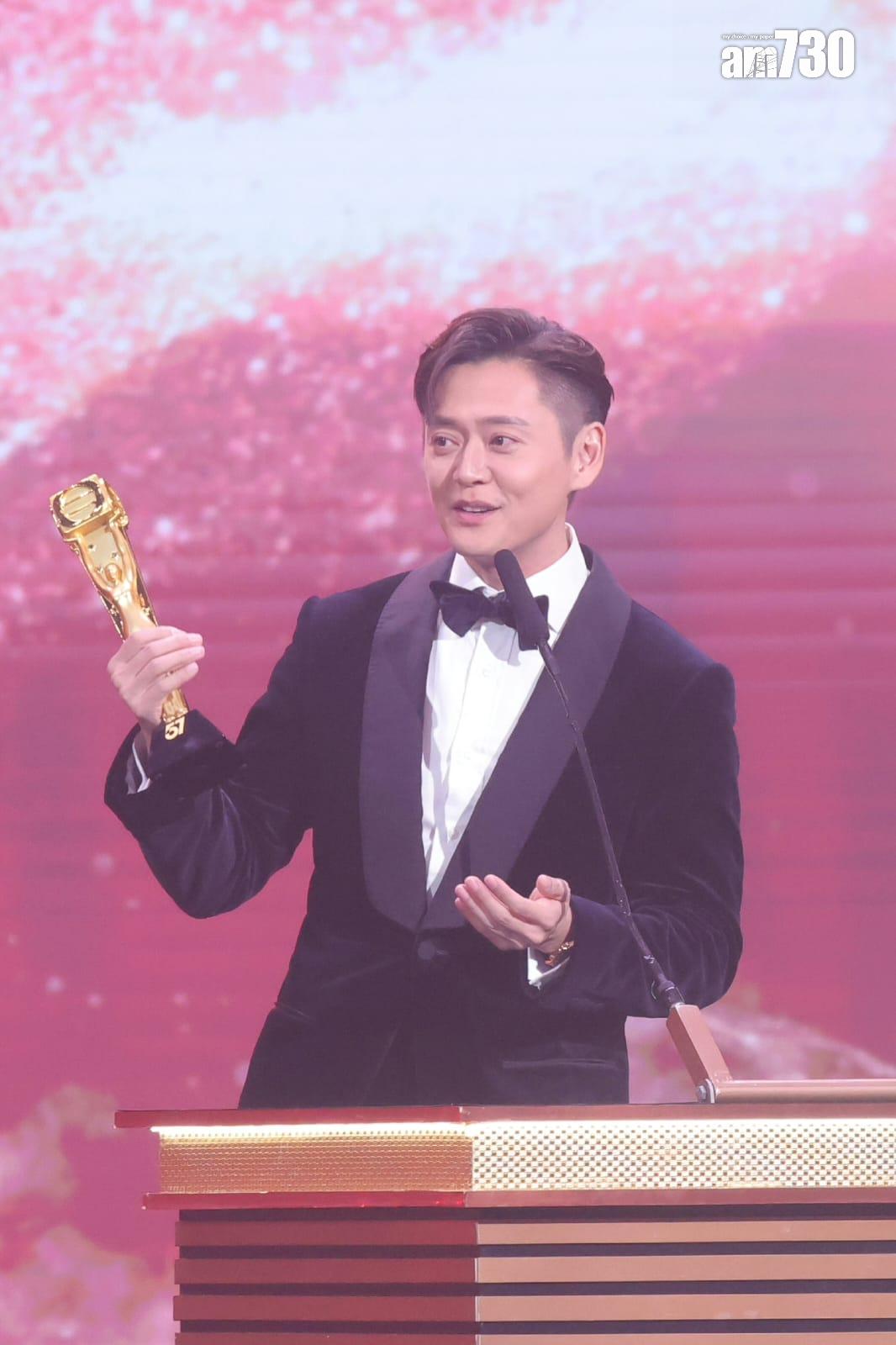 張振朗憑《反黑英雄》成為今屆雙料視帝。