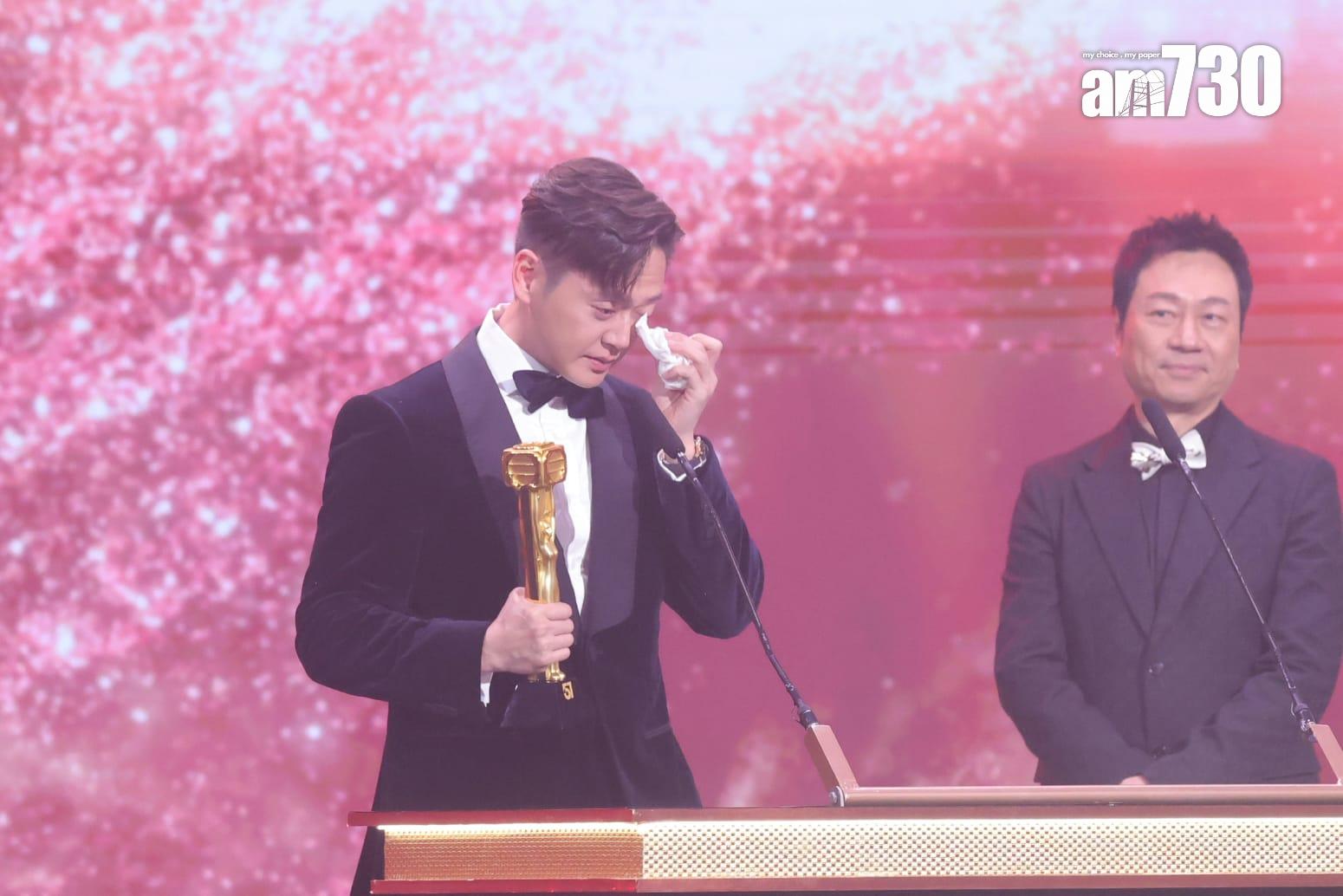 張振朗憑《反黑英雄》獲頒最佳男主角,令黎耀祥無緣四度封帝。